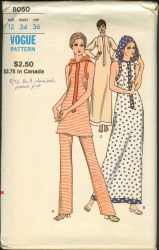 8050 71 VOG EMPIRE COVERUP HOOD / SLVS OR NOT, PANTS PATTERN 14